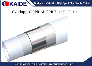 PPR-AL-PPR خط إنتاج الأنابيب 30mx4mx2.5m حجم PPR آلة لحام الأنابيب