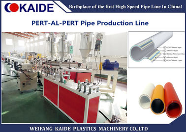 خط بثق الأنبوب متعدد الطبقات PE RT / آلة تصنيع أنابيب الألومنيوم AL PERT